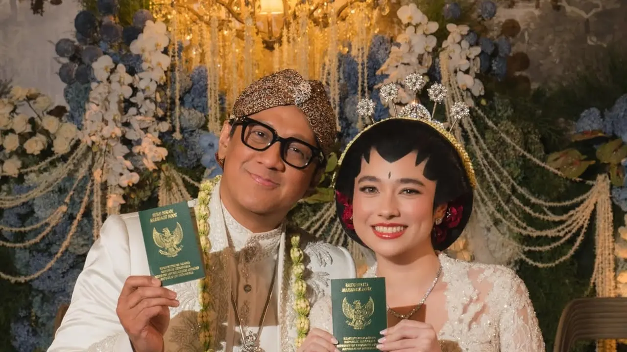 Andre Taulany dan Amanda Rigby Resmi Menikah, Mahar Disesuaikan dengan Tanggal Akad